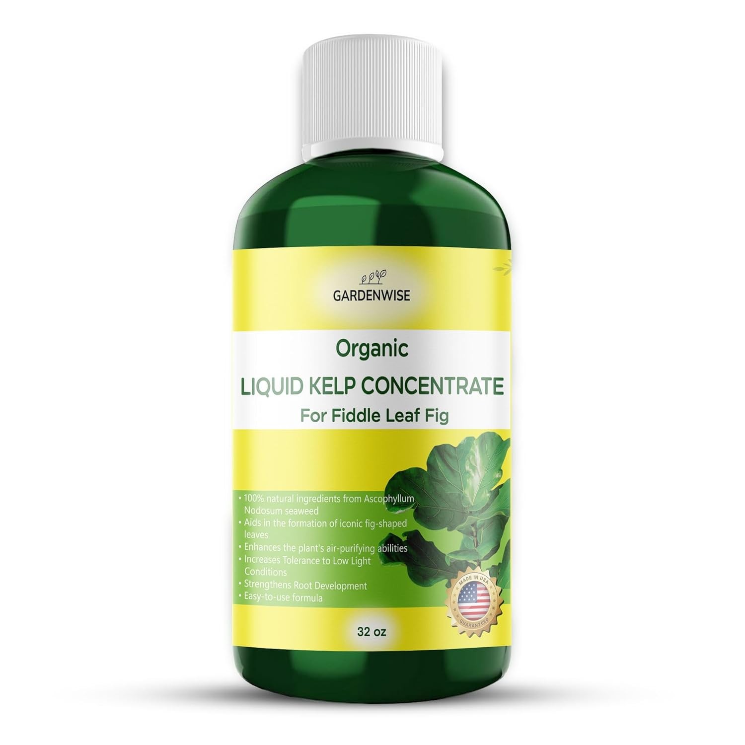 Organic Marina Mist Foliar Spray Fiddle Leaf Fig & Other Ficus Trees Micro