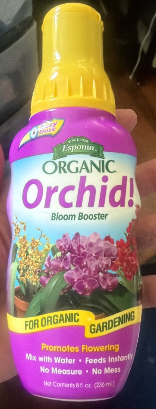 Espoma Organic Orchid! Bloom Booster Plant Food 1-3-1 NPK Liquid Fertilizer 8 oz