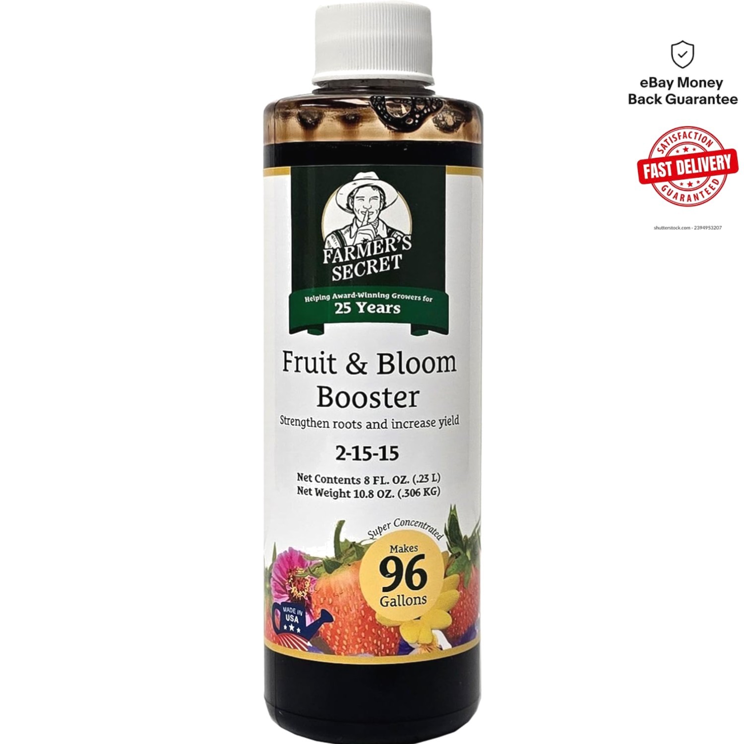 Fertilizer for fruits and flowers