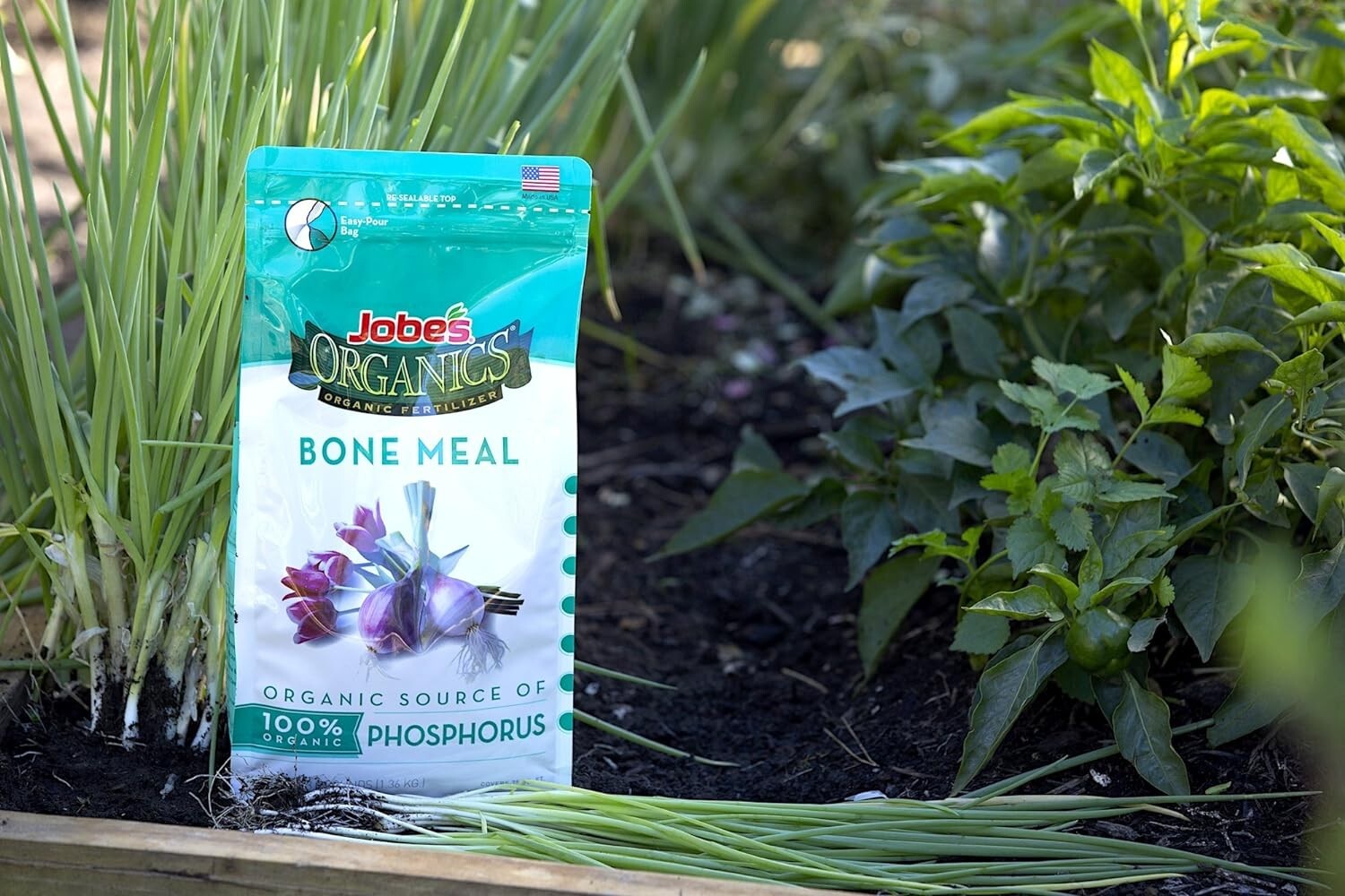 Jobe’s 09326 4 lb Organic Bone Meal Bulb & Perennial Fertilizer – Pack of 2