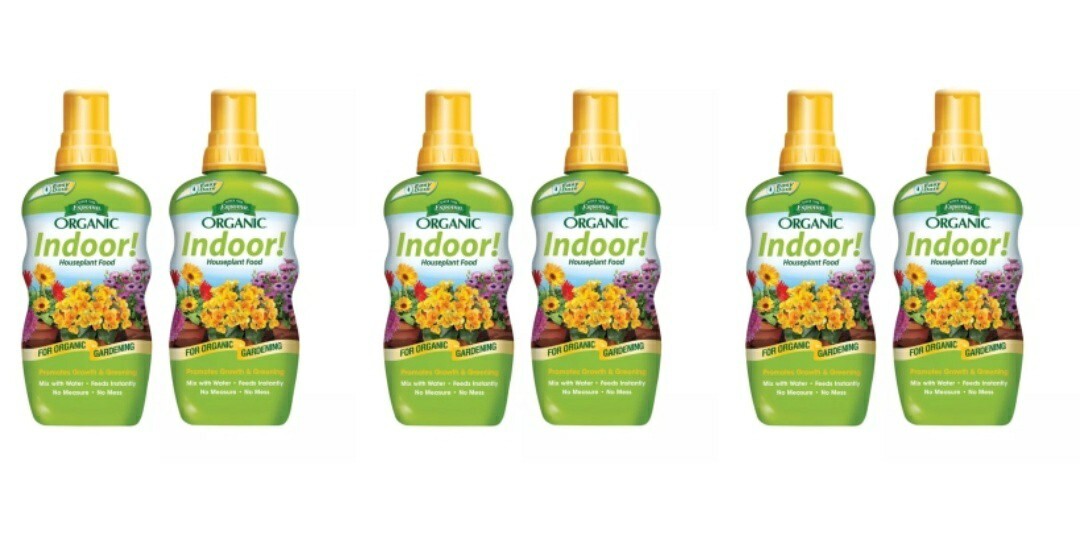 6 ~ Espoma Organic Indoor Houseplant Food Liquid Concentrate Bottle No Mess 8oz