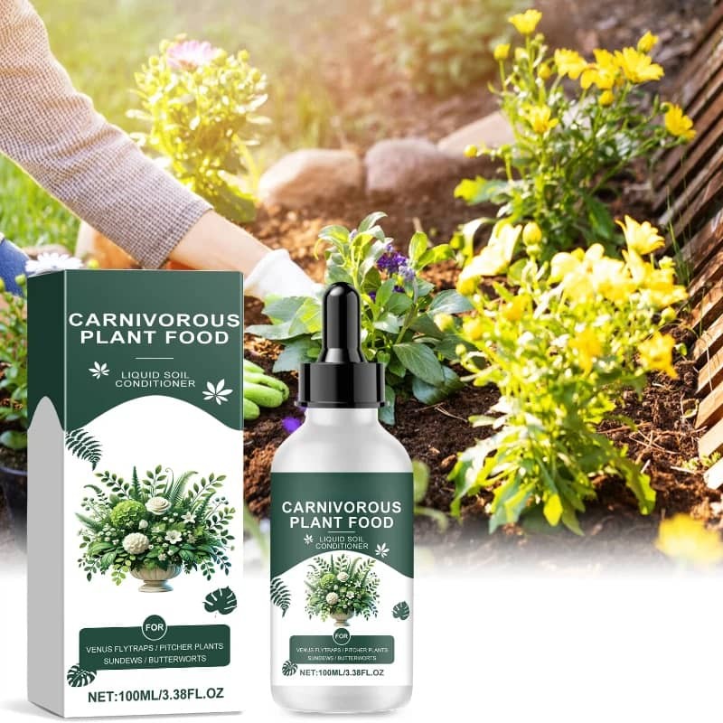 Liquid Soil Conditioner Tropical Plant Growth Supplement Drops Improve Nutrition