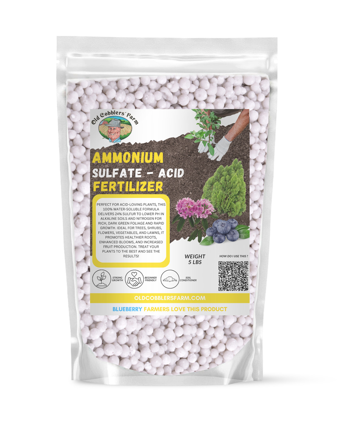 Ammonium Sulfate – Acid Fertilizer by Old Cobblers Farm