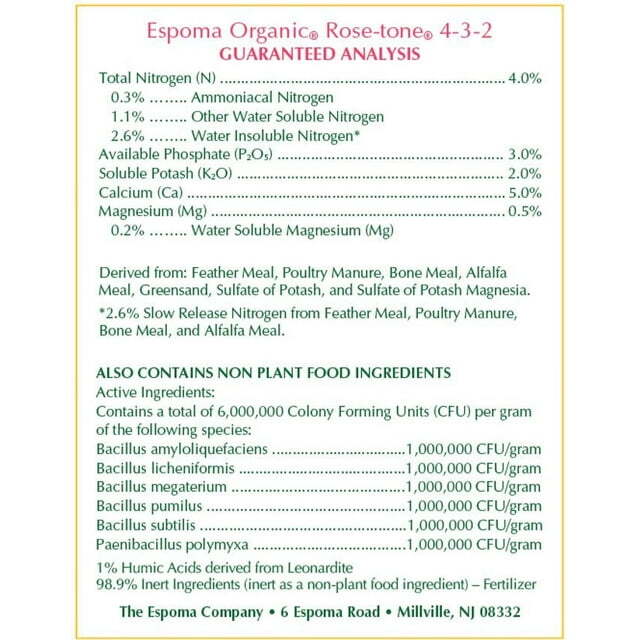 Espoma Rose-Tone (4 Lb)