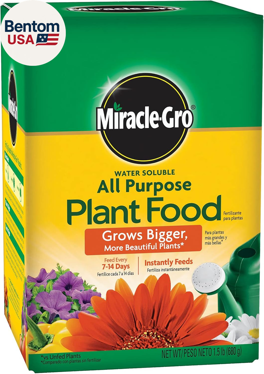 Water Soluble All Purpose Plant Food, for All Indoor or Outdoor Plants, Roses, F