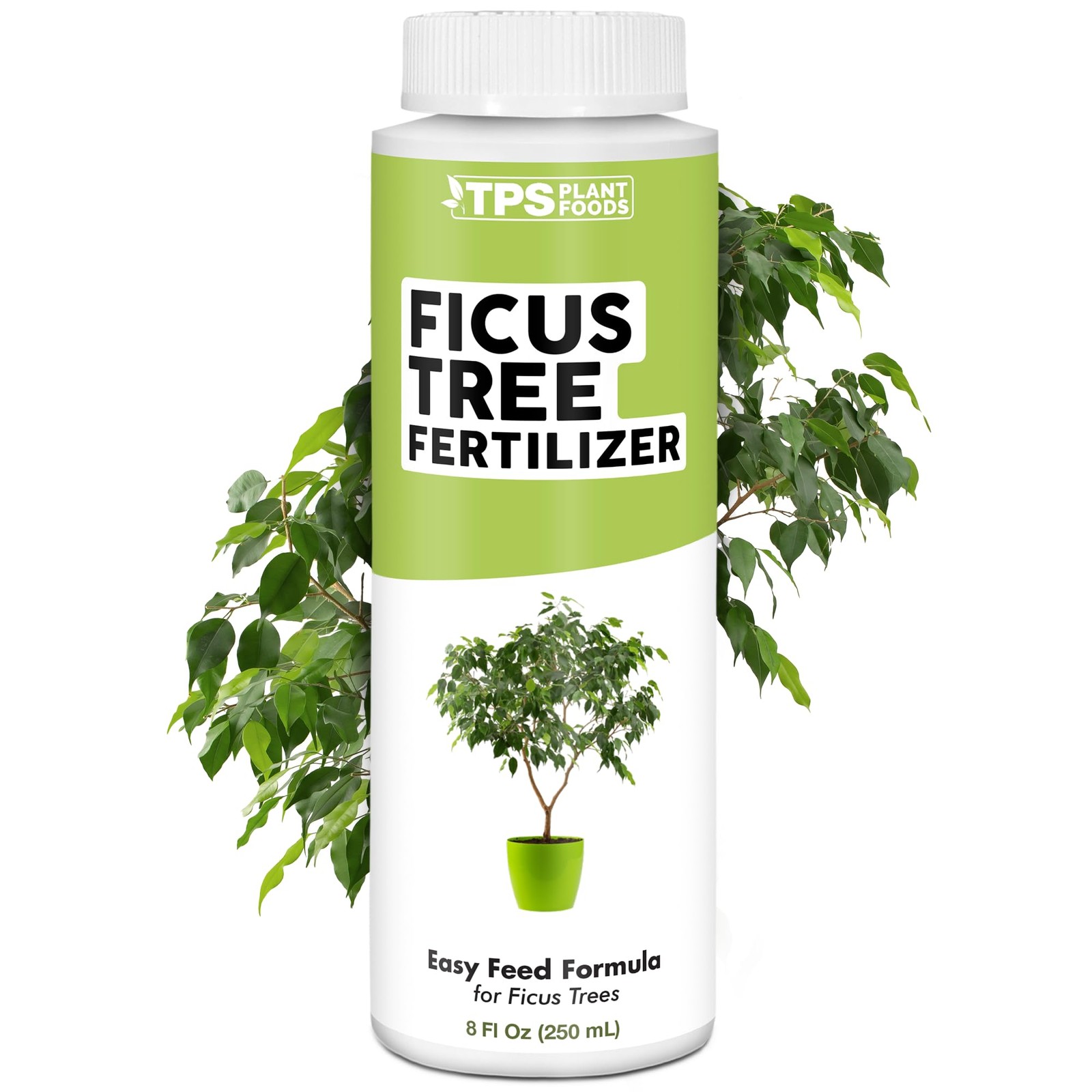 Ficus Tree Fertilizer – Liquid Plant Food for Lush Foliage, 8 oz (1/2 Pint)