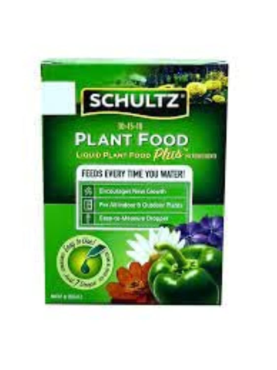 Schultz All Purpose Liquid Plant Food + Micronutrients 10-15-10, 4 oz In/Outdoor