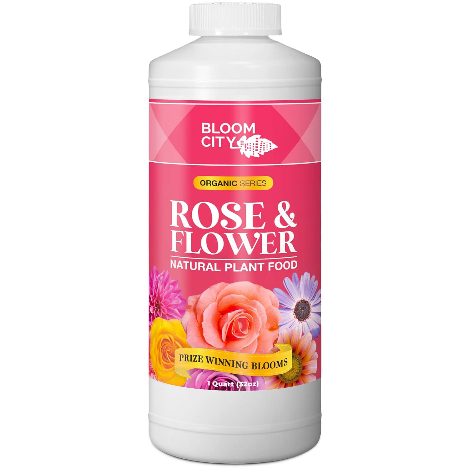 Rose & Flower Natural Plant Food for Prize Winning Blooms in Homes & Gardens