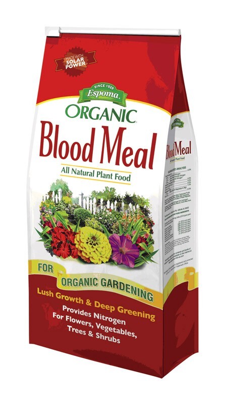 Espoma Organic Blood Meal All Natural Plant Food Providing Nitrogen 3 lbs