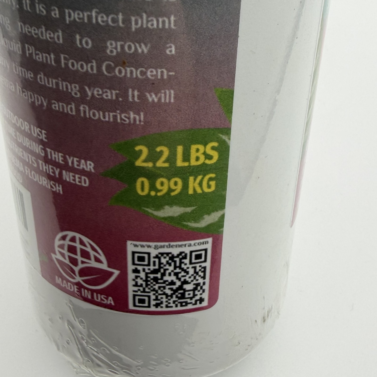 Gardenera Liquid Plant Food Concentrate for Aglaonema – 32 oz Indoor Outdoor