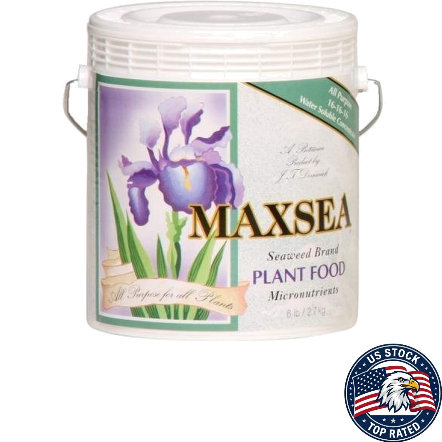 6 lb Granular Plant Food 16-16-16 for Robust Hydroponics & Garden Growth