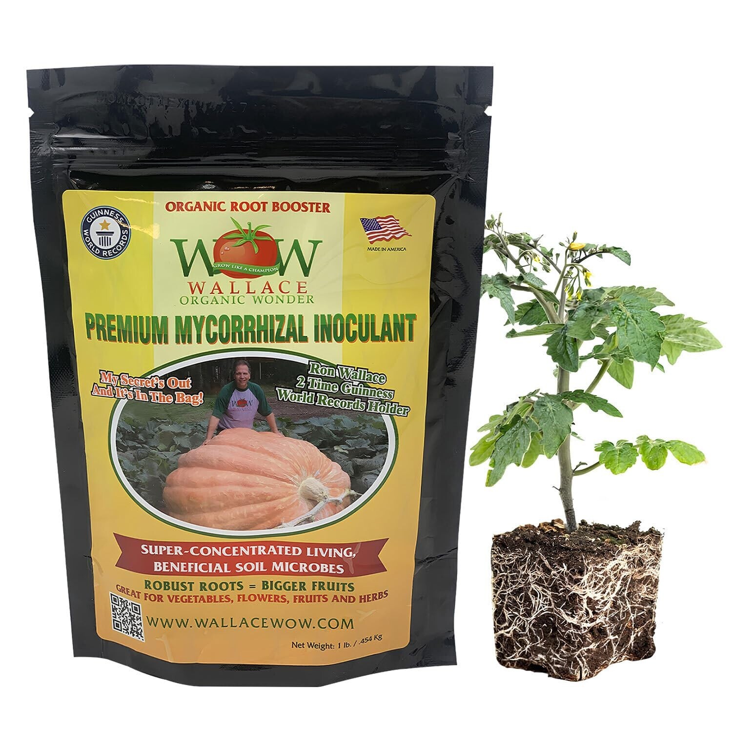 Premium Mycorrhizal Inoculant (1 lb) for Plants by Super Concentrated World R…