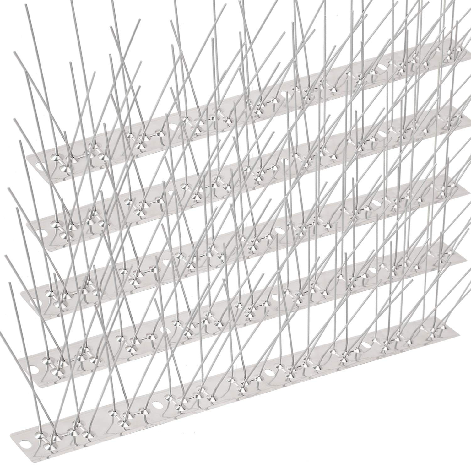 Bird Spikes for Pigeons Small Birds 100ft Stainless Steel Bird Spikes for Out…
