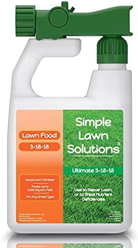 Ultimate 3-18-18 NPK- Lawn Food Quality Liquid Fertilizer- Easy to Use Concen…