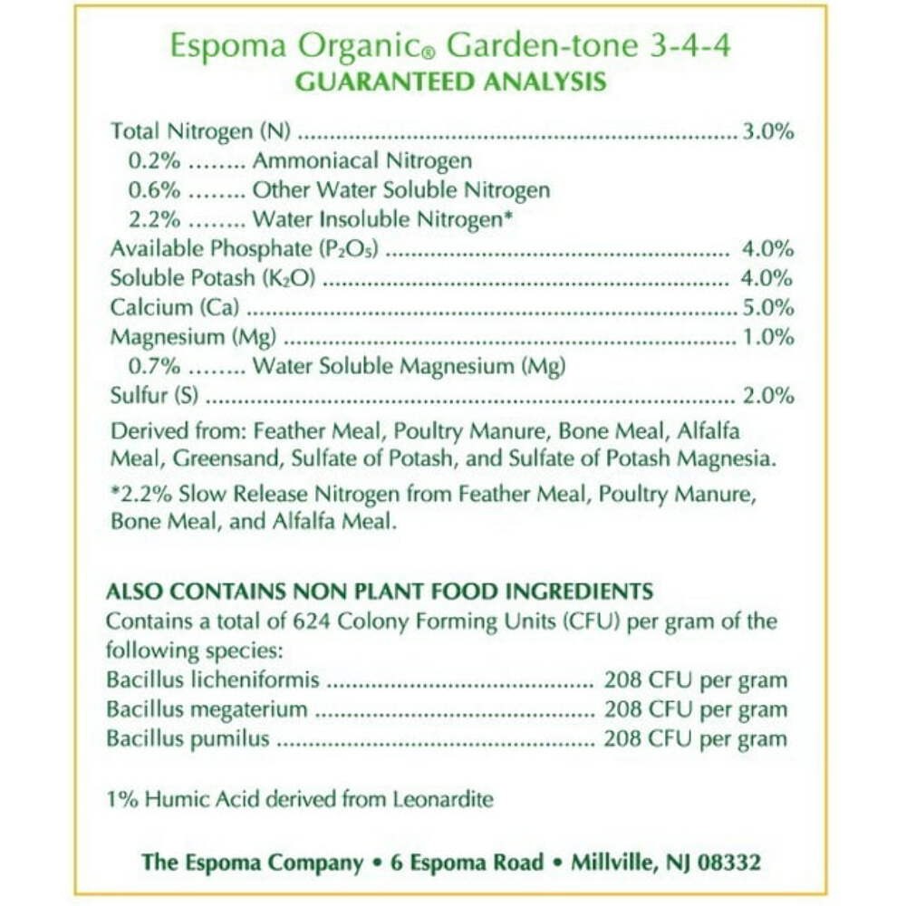 Espoma Garden-Tone (4 Lb)