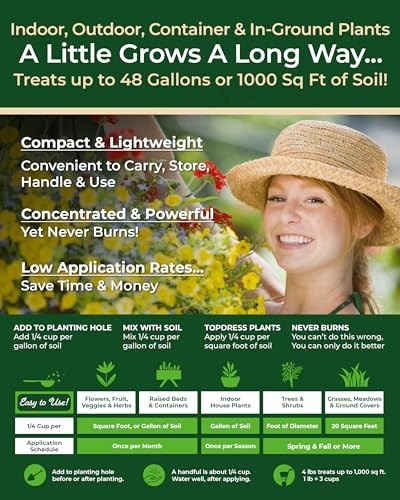 Organic Slow Release Granular Fertilizer – Long-Lasting Plant Food for Indoor &