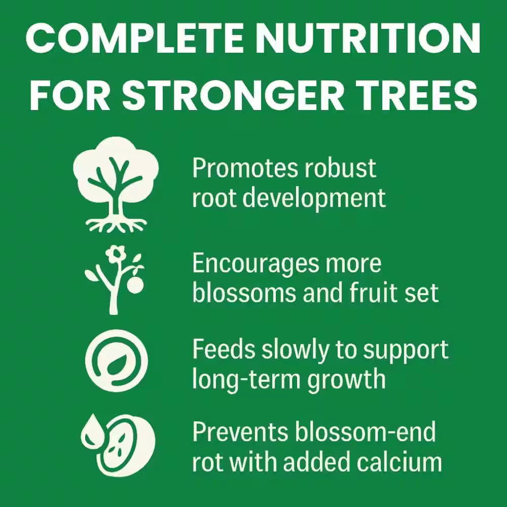 6 Lb. Organic Fruit and Nut Tree Dry Food Fertilizer 5-3-6 (6-Pack)