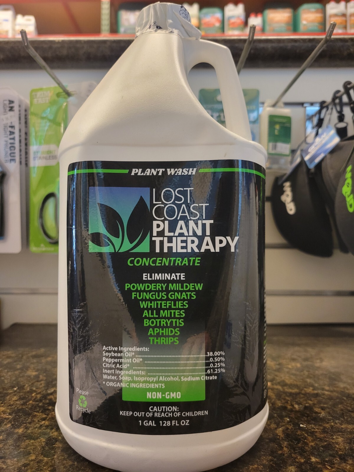 Lost Coast Plant Therapy Plant Wash Concentrate 1 Gallon Non-Gmo for All Plants