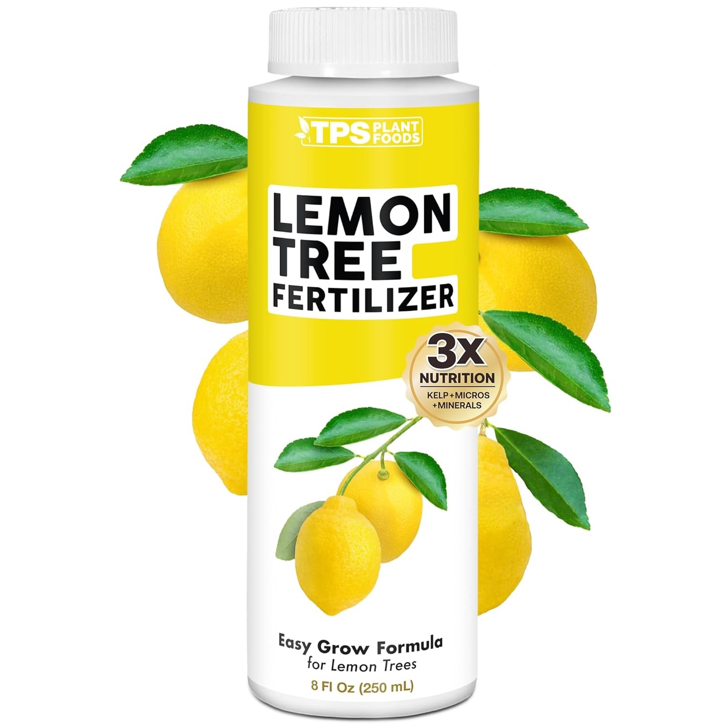 Liquid Fertilizer for Lemon Trees, 8 oz, Citrus Tree Plant Food, Liquid Plant