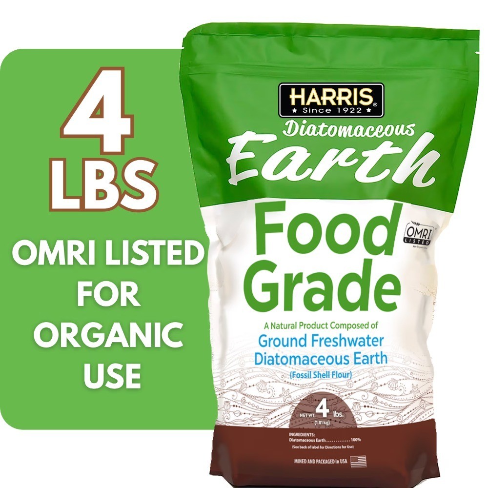 Organic Diatomaceous Earth Powder – OMRI Listed, 4lb Bag