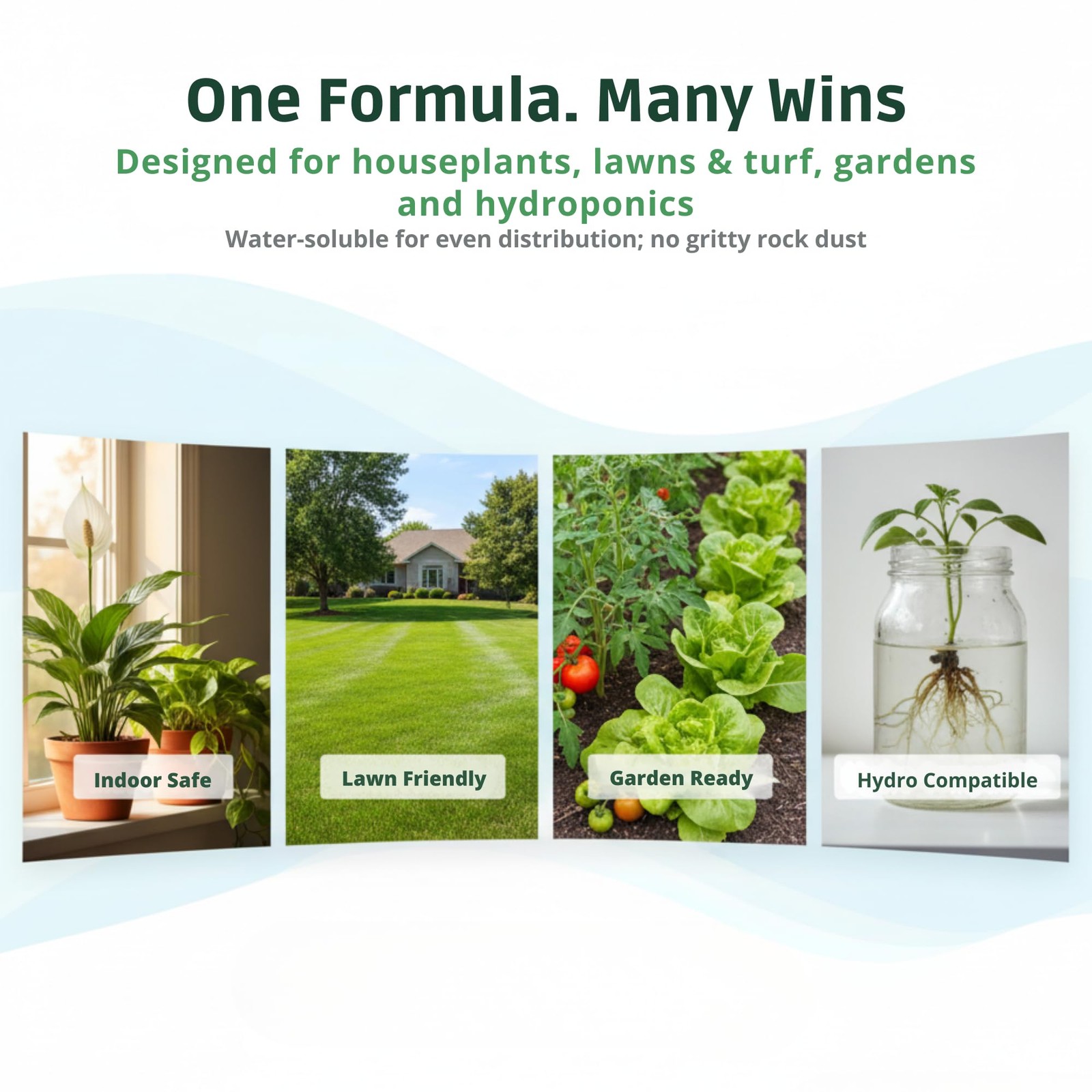 Sea Mineral Fertilizer Liquid Concentrate 1 Gallon Soil Health Lawn Gardens Hous