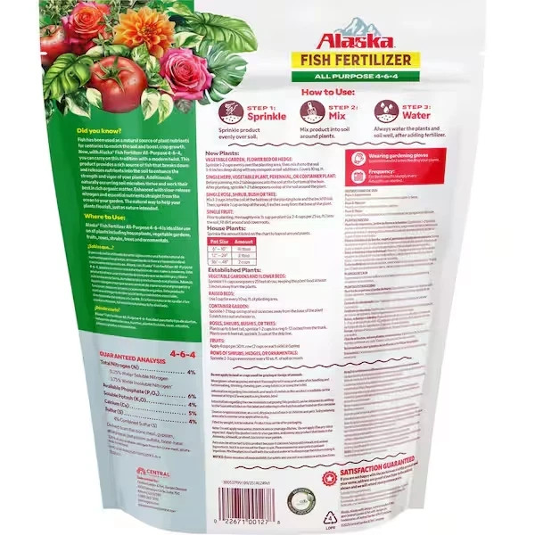 4 Lbs. Granular All Purpose Fish Fertilizer