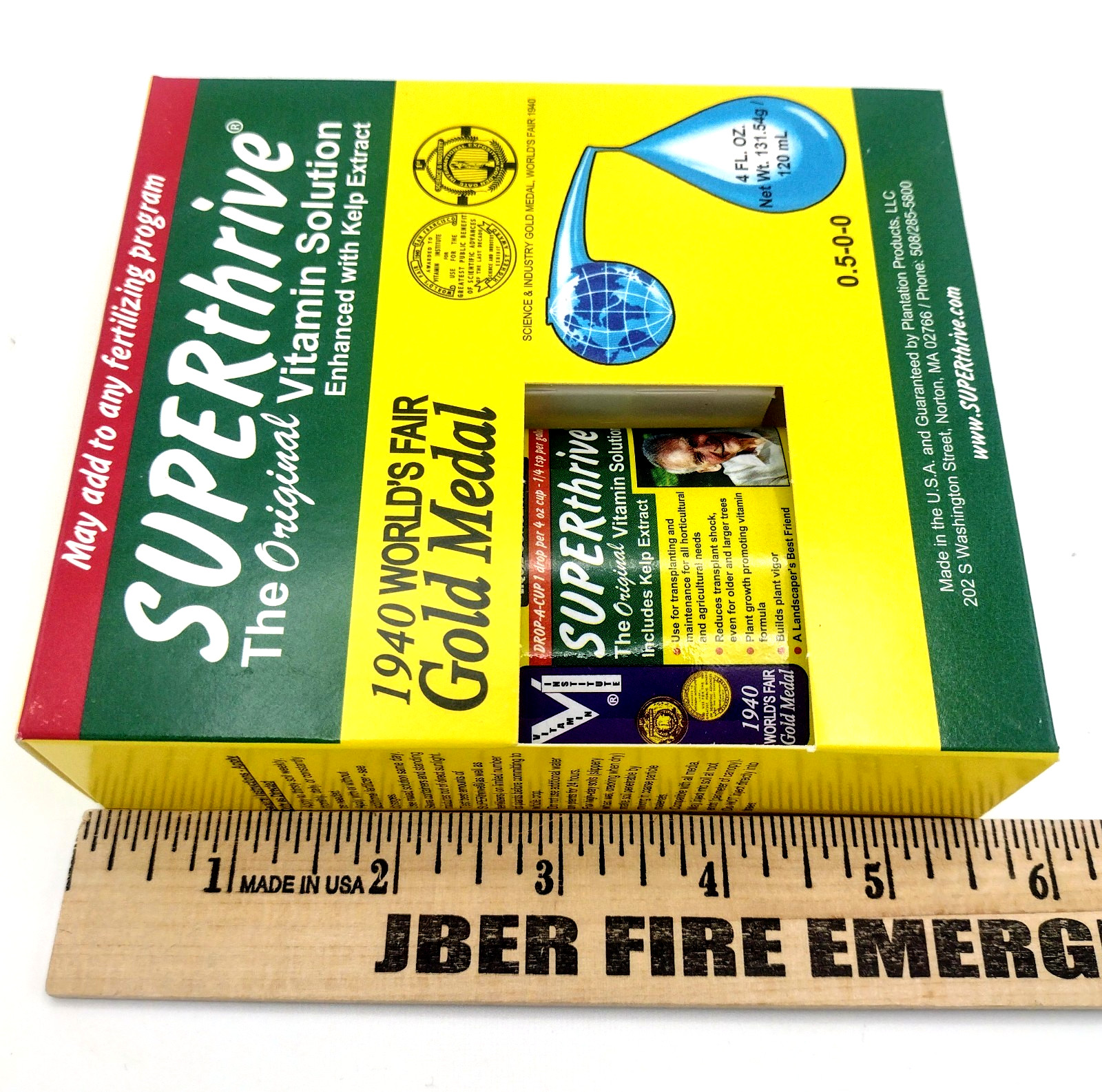SUPERthrive Original Vitamin Kelp Solution for Indoor & Outdoor Plants Gardens