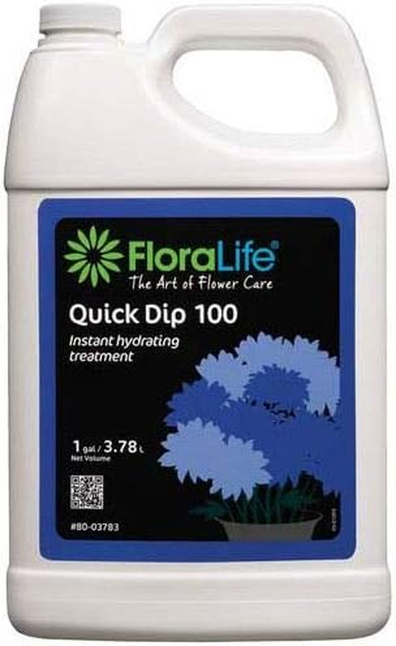 Floralife Quick Dip 100 Instant Hydration Treatment 1 Gallon