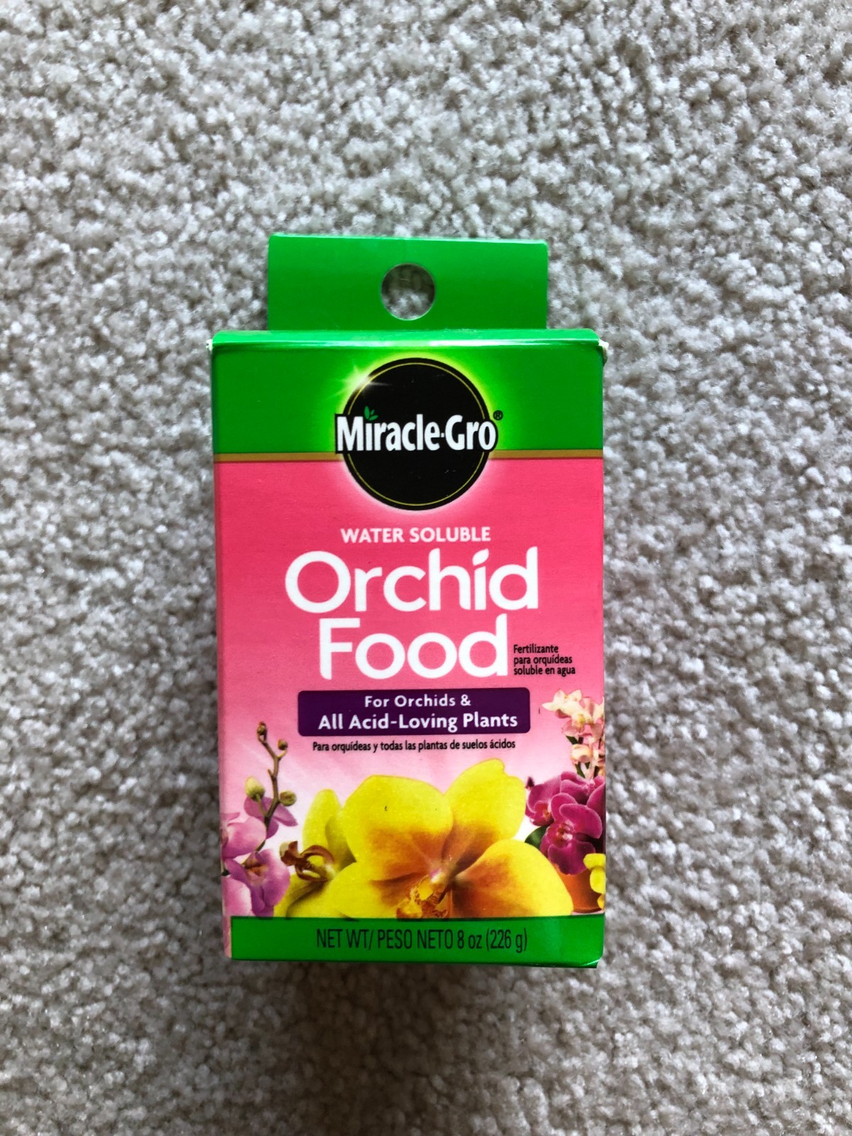 MiracleGro Water Soluble Orchid Food For Orchids & All Acid-loving Plants 8 Oz.