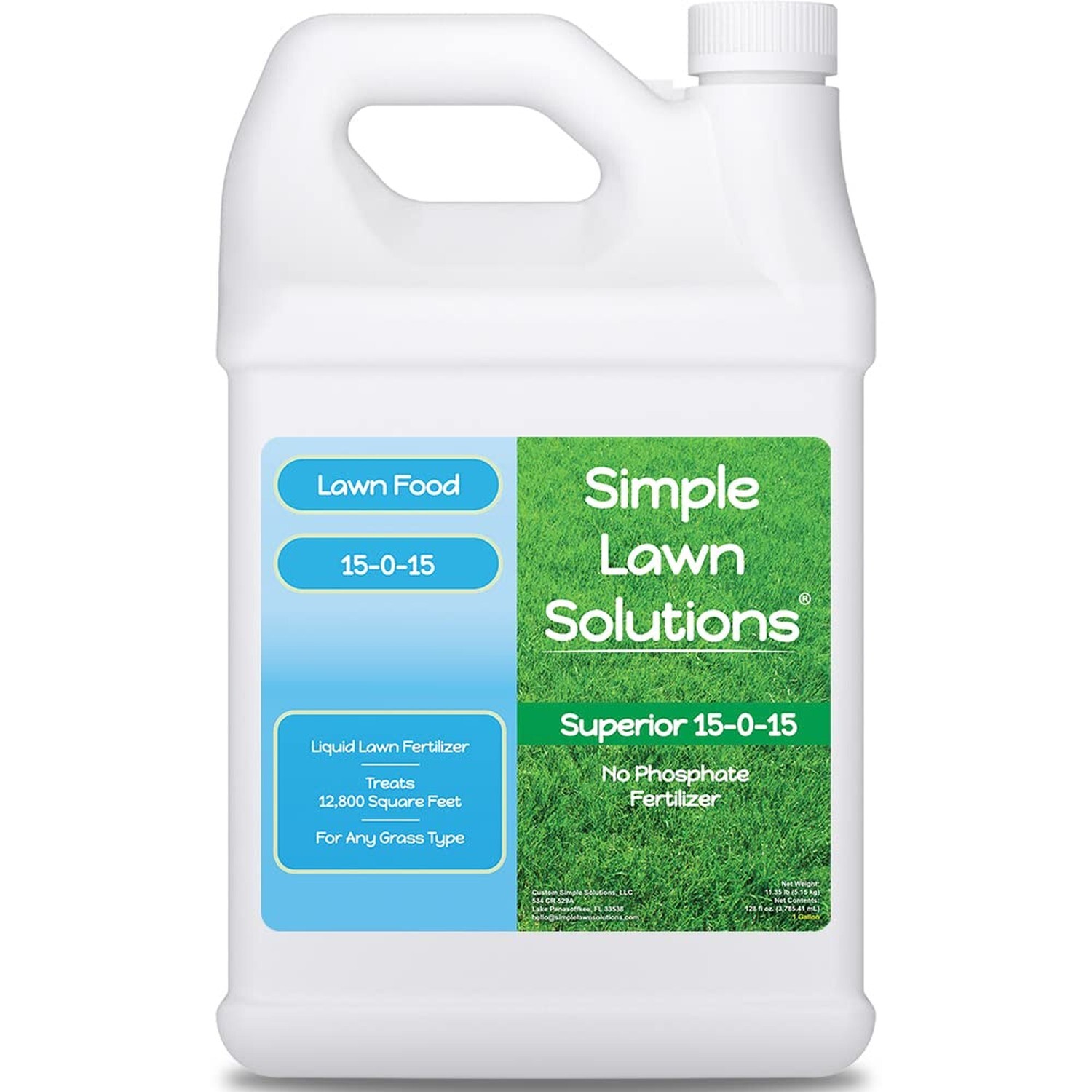 Superior 15-0-15 Liquid Fertilizer Nitrogen & Potash Lawn Food – Concentrated…