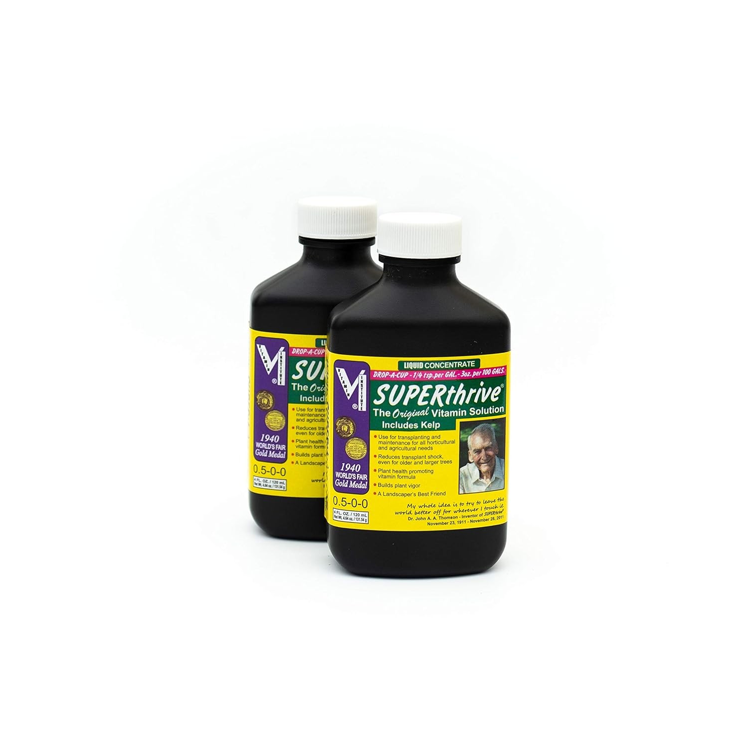 Original Plant Vitamin Solution with Kelp for All Plants 4 Oz – 2 Pack