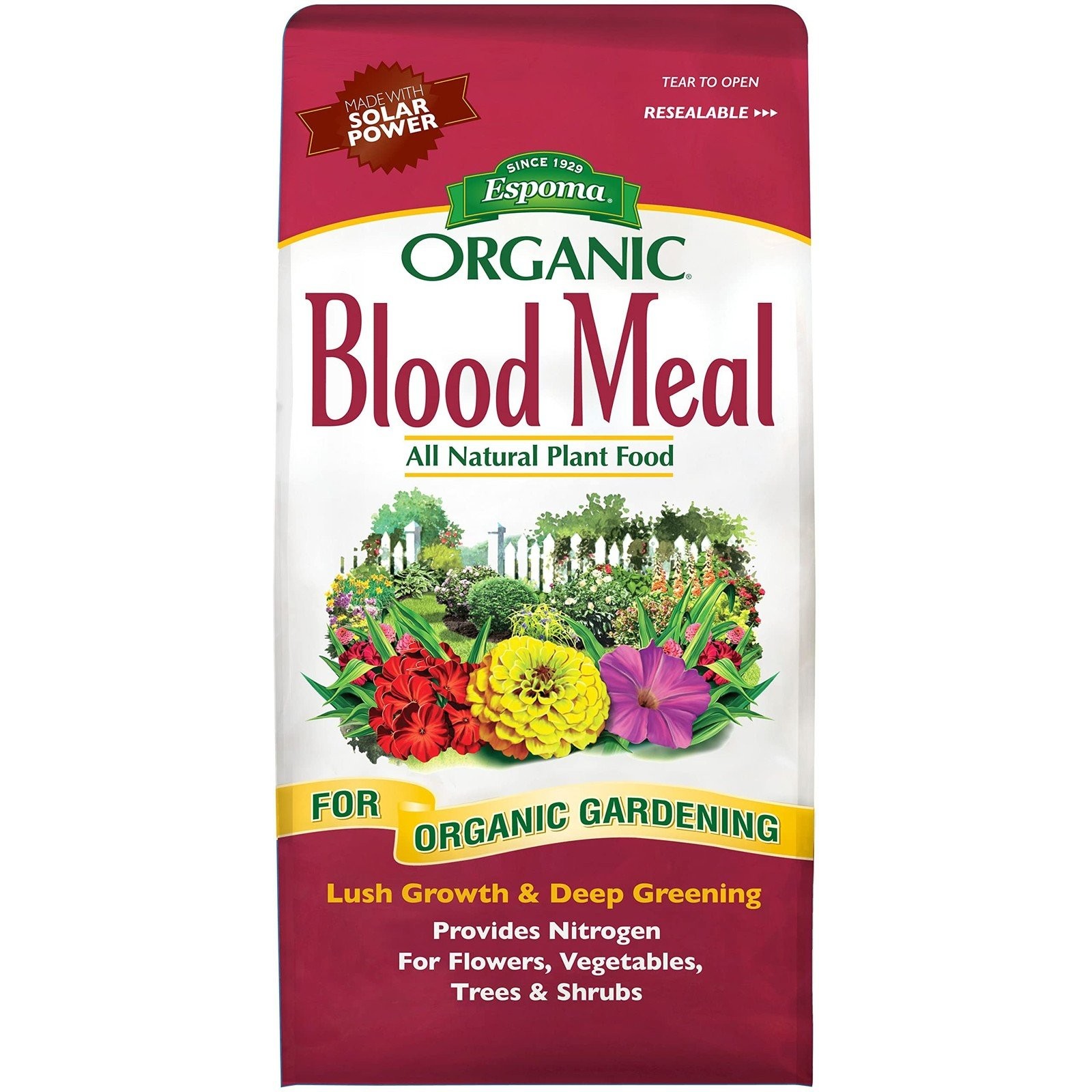 Espoma Organic DB03 Blood Meal Fertilizer, Organic, 3 Lbs. – Quantity 12