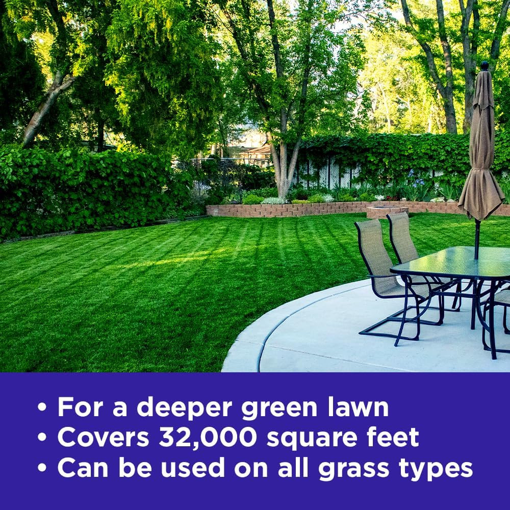Commercial Grade Lawn Energizer- Grass Micronutrient Booster with Iron and Nitro