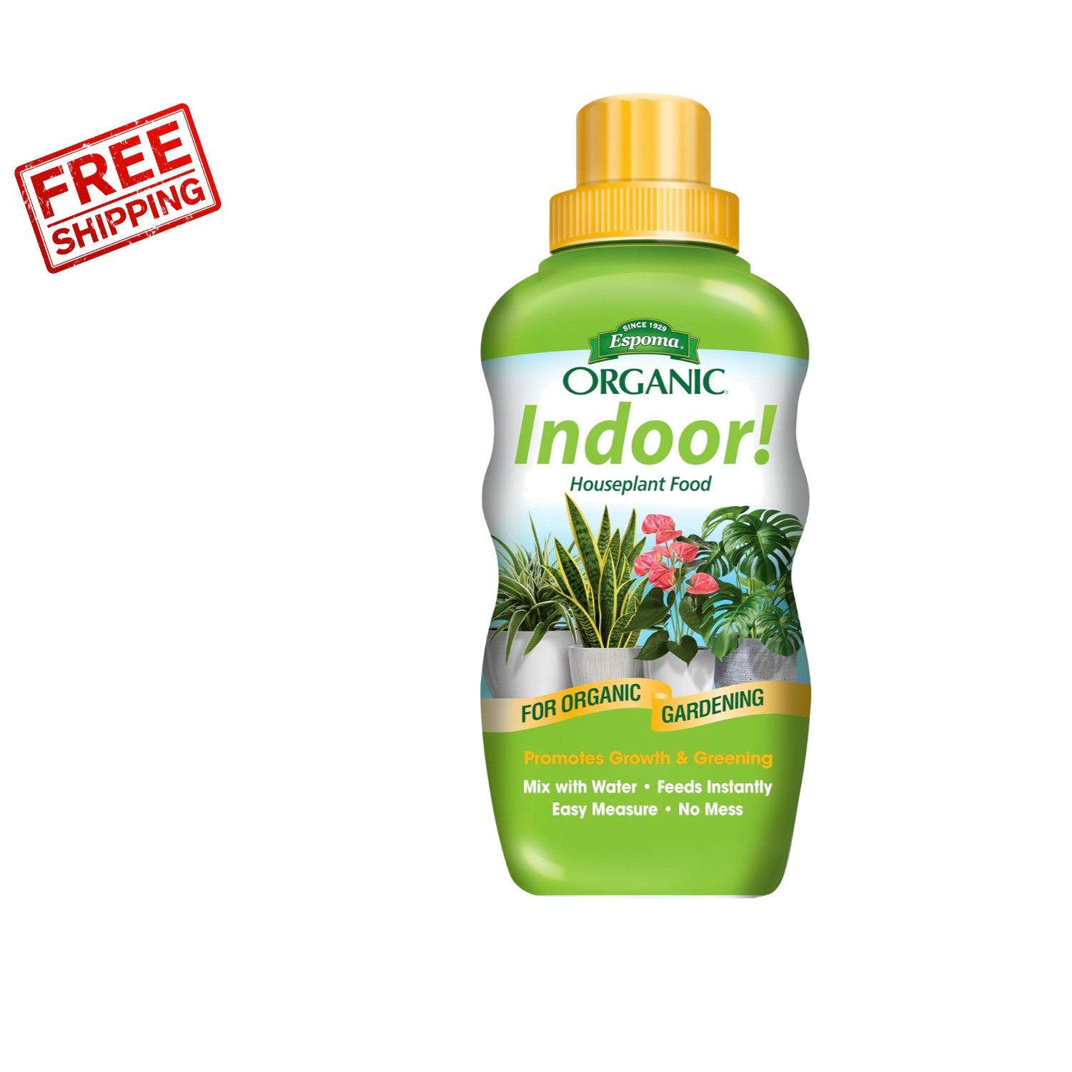 8oz Organic Indoor Plant Fertilizer – Supports Strong Growth & Root Development