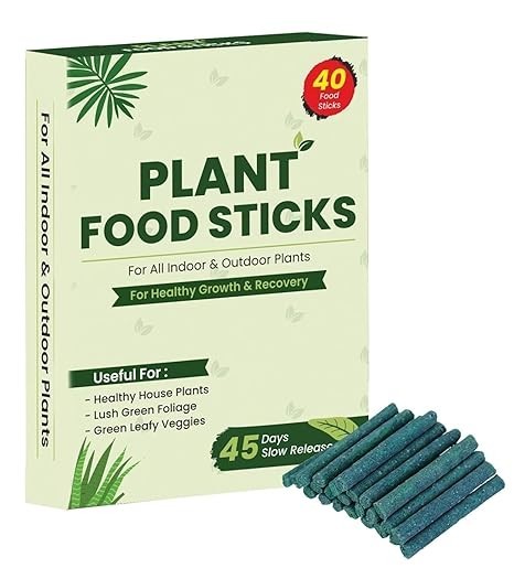 Fertilizer sticks for all Plants home Garden (40 fertilizer sticks), Soil Health