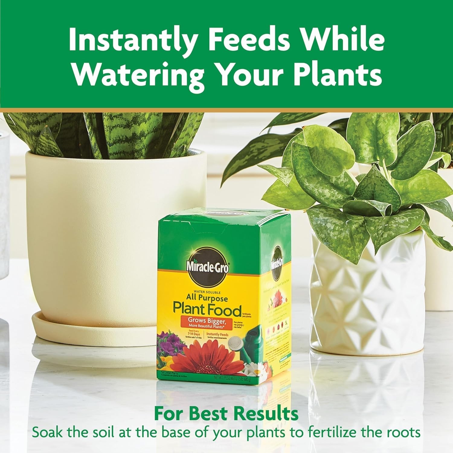 Water Soluble All Purpose Plant Food Fertilizer 1.5 lb