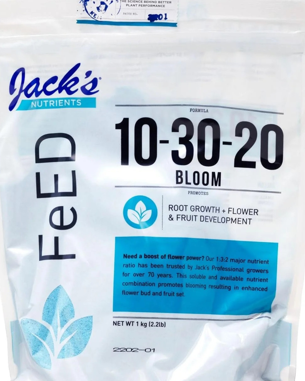 Jack’s Nutrients Bloom 10-30-20 2.2LBS