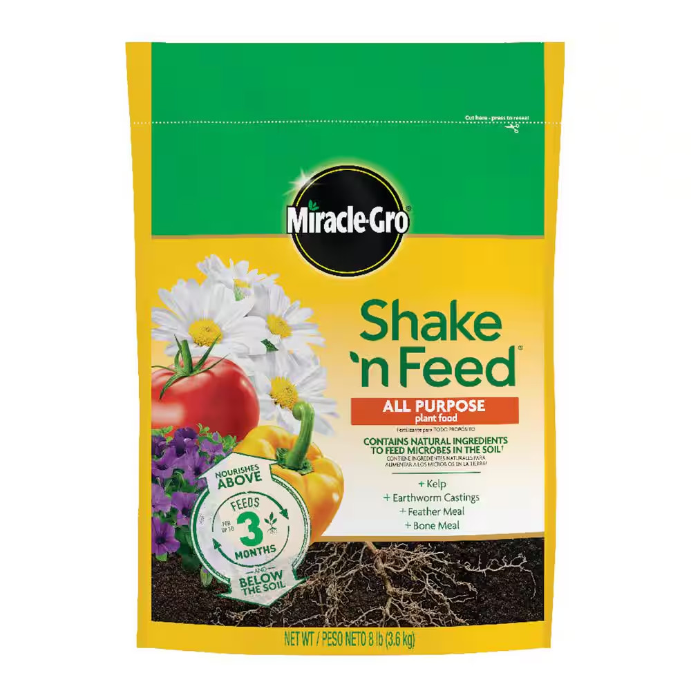 Shake N Feed All Purpose Plant Food, 8 Lbs., for In-Ground and Container Plants,