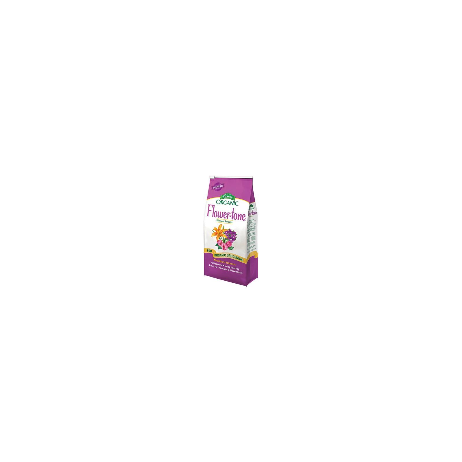 FT18 Flower-Tone All-Natural Food, 3-4-5 Formula, 18 Lbs., Covers 360 Sq. Ft.