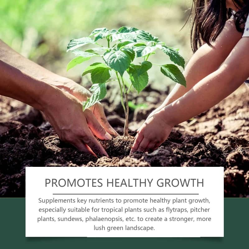 Liquid Soil Conditioner Tropical Plant Growth Supplement Drops Improve Nutrition