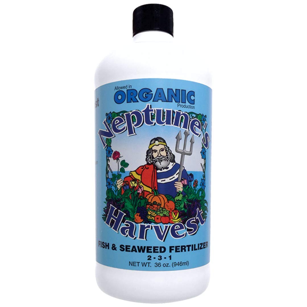Fish & Seaweed Fertilizer 2-3-1, 18 Ounce (36 Ounce)