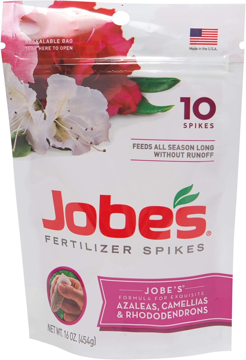 Jobe’S Garden Fertilizer Spikes, Organic Fertilizer for Azaleas, Camellias, Rhod