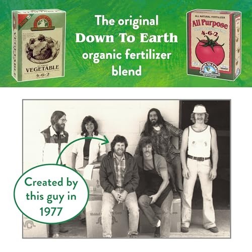 Down To Earth Organic All Purpose Tomato Vegetable Plant Food 25 lb