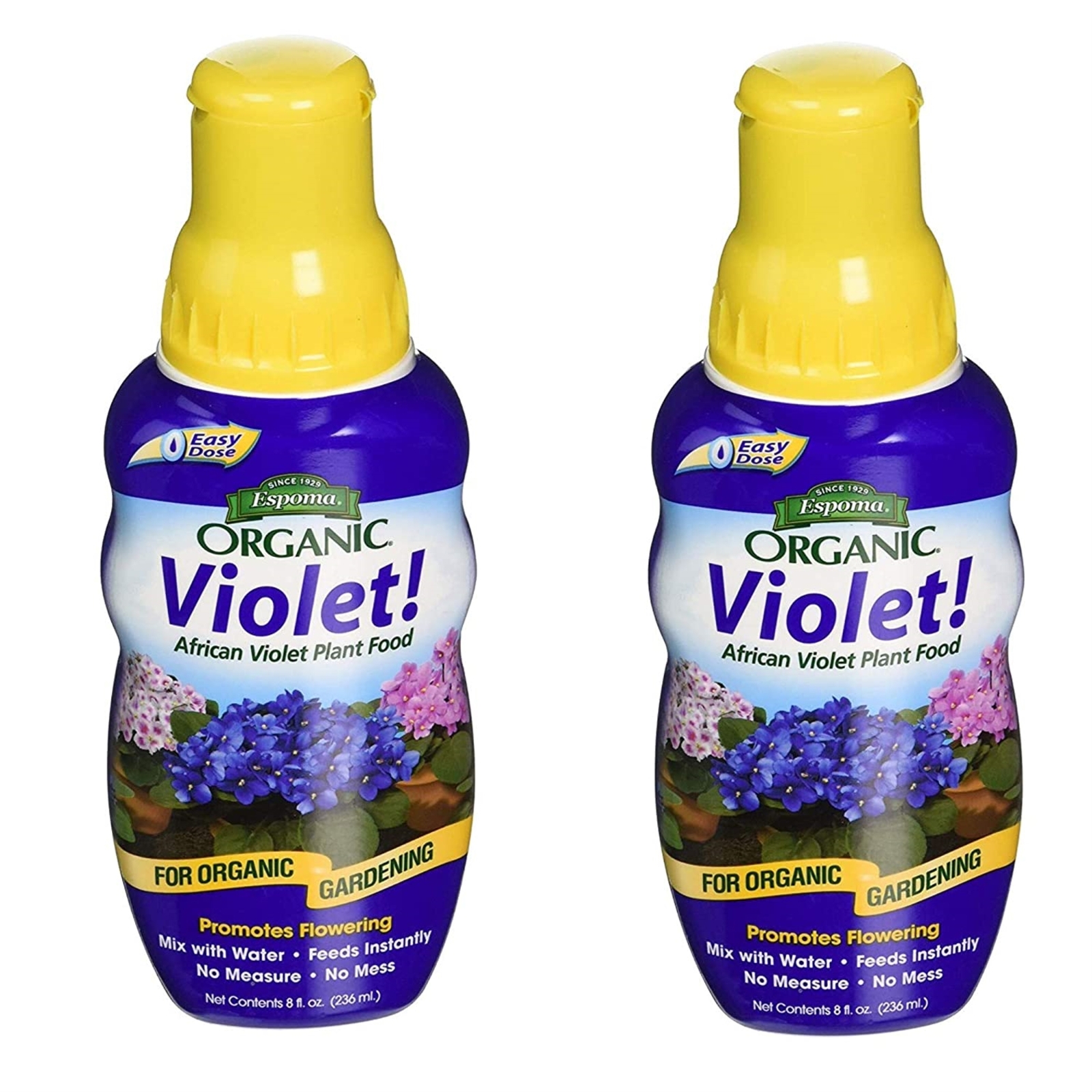Espoma (#VIPF8) Violet! Organic African Violet Food, 8oz (2 Pack)
