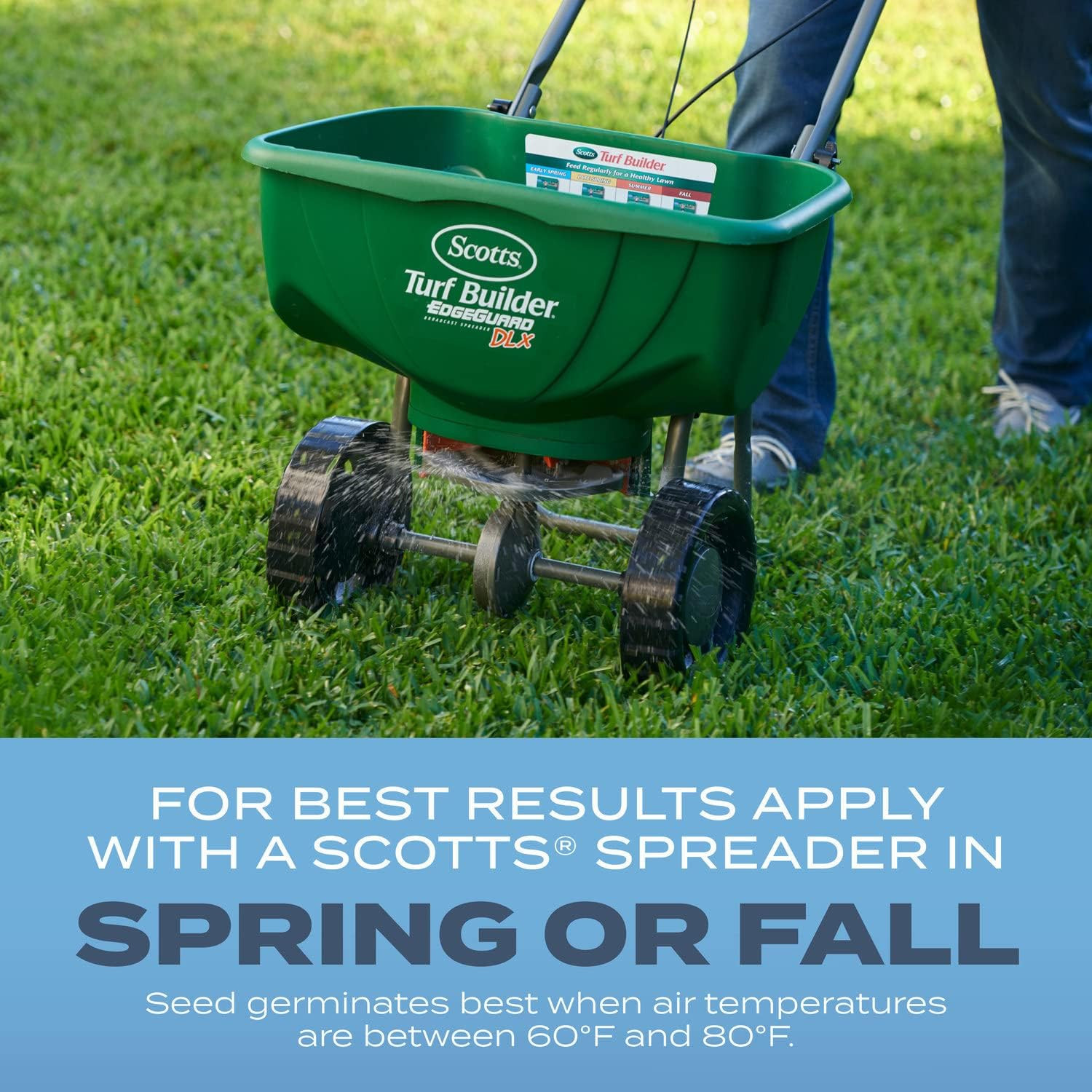 Scotts Turf Builder Grass Seed Kentucky Bluegrass Mix, 5.6 Lbs. | Grass Seed plu