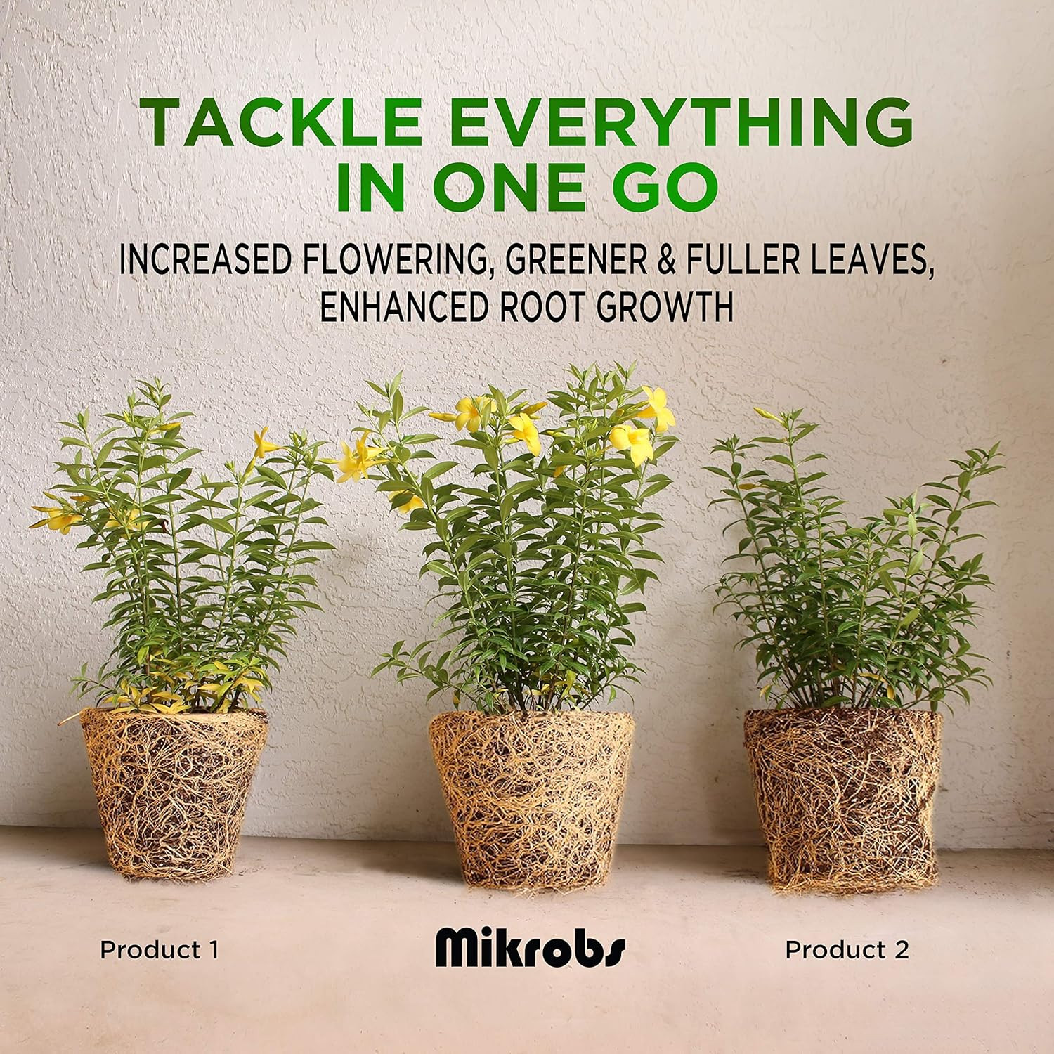 Mikrobs – Microbial Superpack for Living Soil. Revitalize Plants (8 Oz)