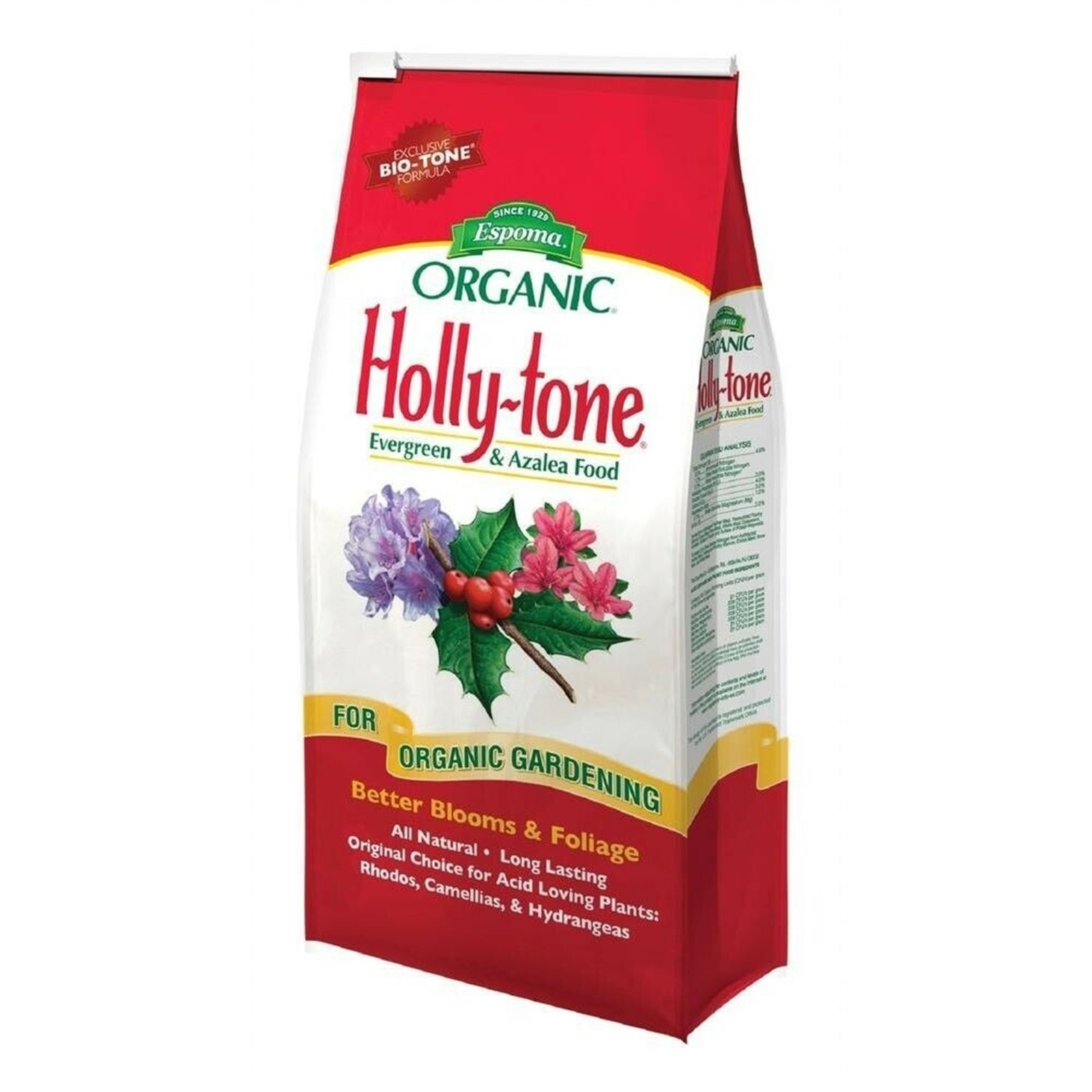 Espoma (#HT4) Organic Holly-Tone Evergreen & Azalea Food, 4# Bag
