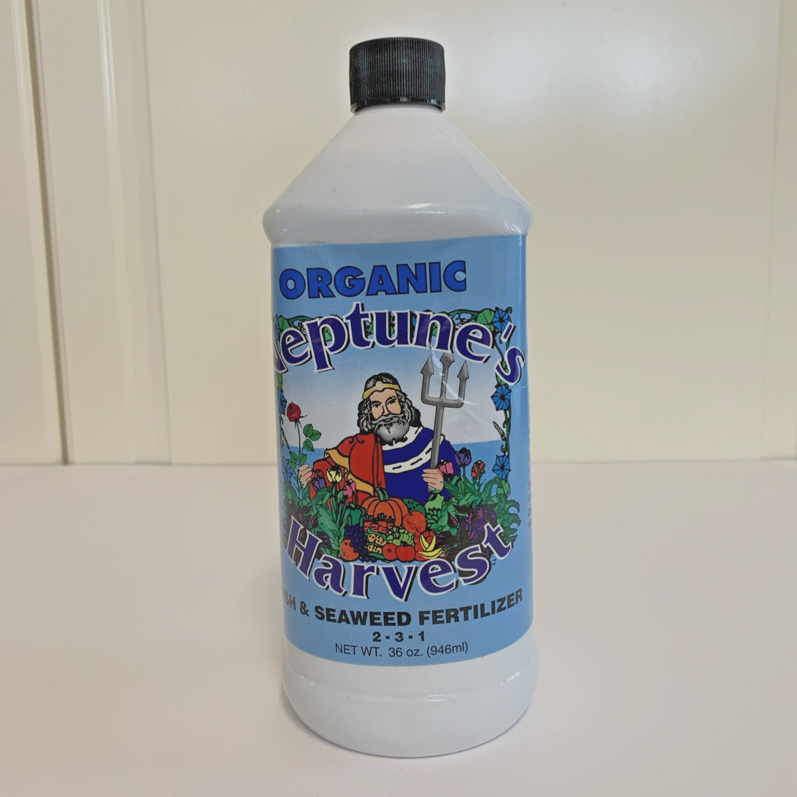 Neptune’s Harvest Organic Fish & Seaweed Fertilizer 2-3-1 (36 oz)