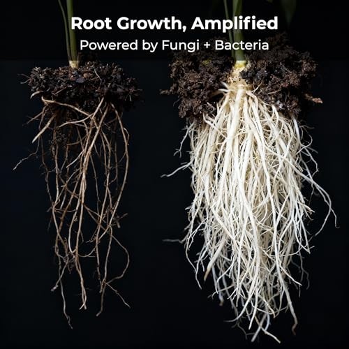 Mycorrhizae Soil Microbe Inoculant 8oz | Boost Nutrient Uptake & Root Growth