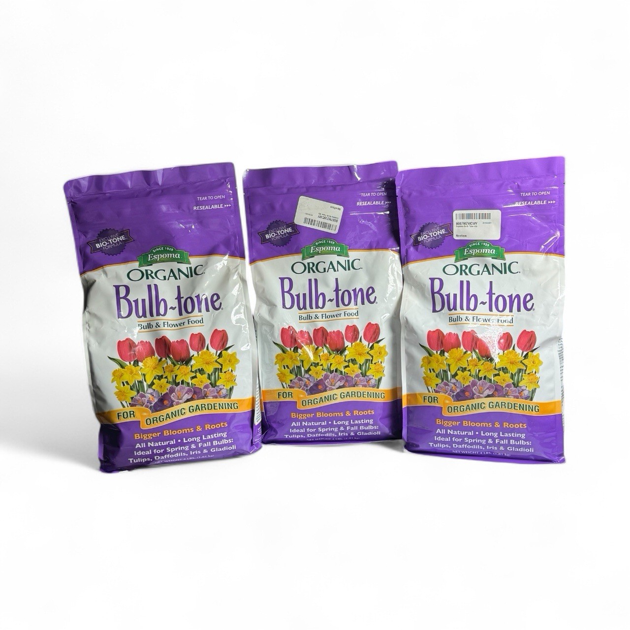 Espoma Organic Bulb-tone 4 | Bulb & Flower Food | 3 Pack